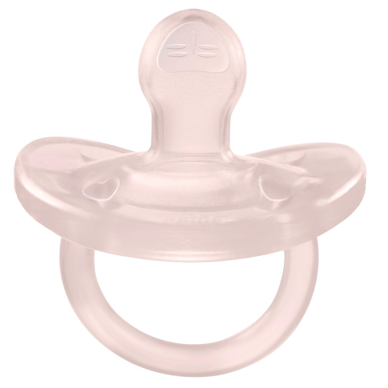 Chicco PhysioForma Ciuccio in Silicone 2-6 Mesi, 2 Pezzi, Set Gommottini 2-6 Mesi, Supportano la Respirazione Fisiologica e Favoriscono il Corretto Sviluppo della Bocca, Rosa