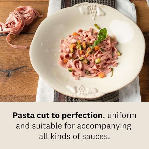 Marcato Pasta Machine Atlas 150, Green, Pasta Maker, Pasta Sheeter, in Anodized Aluminium, for Lasagne, Fettuccine, Tagliolini, Compatible with 12 Extra Shapes, Made in Italy.