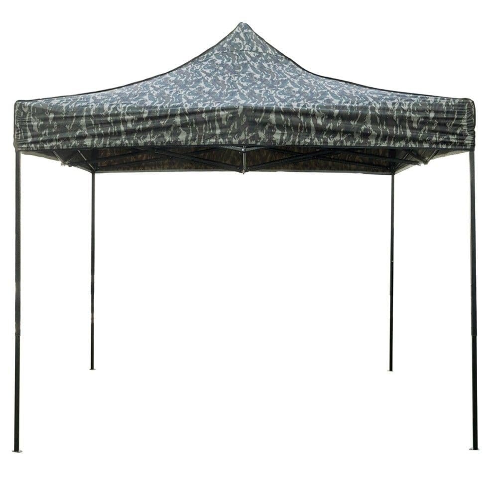 Divina Garden Sibrand Telo di Ricambio Mimetico 3x3 m per Gazebo Pieghevole 100% Impermeabile EG53716