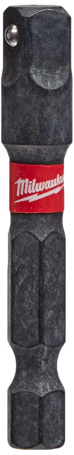 Milwaukee Accessory 48-32-5030 - Adattatore per bussola Shockwave, adattatore 1/4" HEX