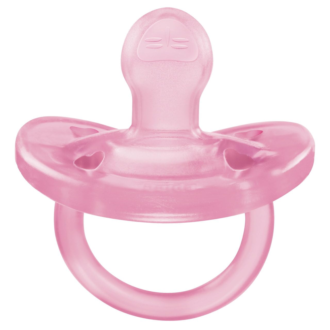 Chicco PhysioForma Ciuccio in Silicone 6 - 16 Mesi, Set di Gommotti Morbidi e Delicati, Supportano la Respirazione Fisiologica e Favoriscono il Corretto Sviluppo della Bocca, Rosa