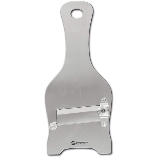 Sanelli Ambrogio Acciaio Ambrogio Sanelli-Affettatartufi Regolatore di qualità per Un Taglio preciso. Lama Liscia, Inox, Inossidabile, 23.0x9.0x2.5 cm