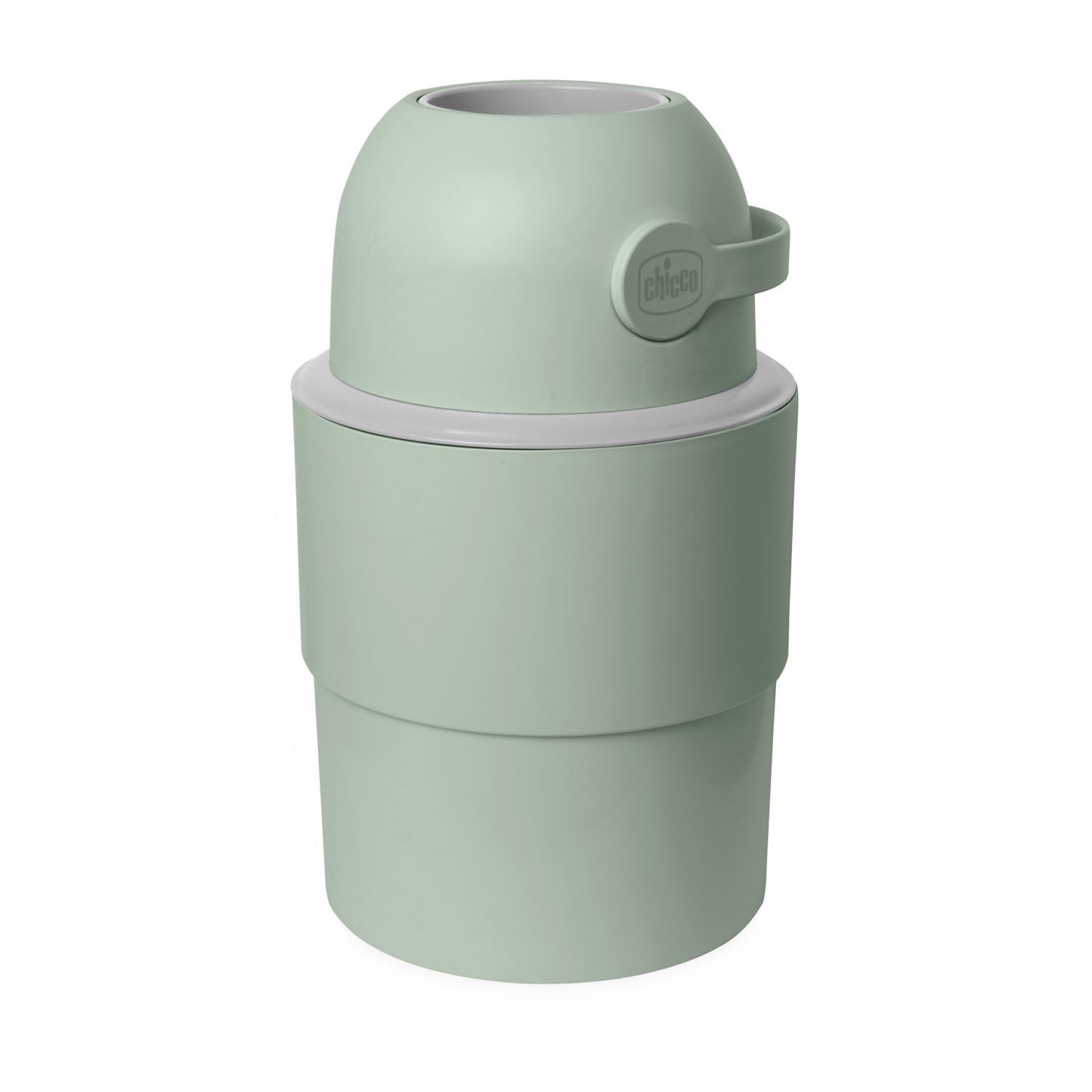 Chicco Mangiapannolini Telescopico Controlla Odori Compatto, Smaltimento Pannolini, Cestino Contenitore Pieghevole e Salvaspazio, Non servono ricariche, si usano i normali Sacchetti, Verde