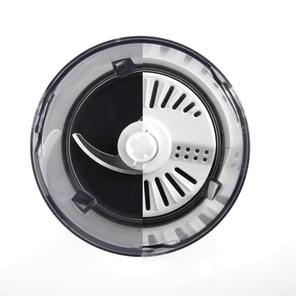 BLACK+DECKER - BXCH260E Mini Tritatutto 260W. Ciotola da 500 ml. con Coperchio. 2 modalità di utilizzo: mescolare e tagliare.