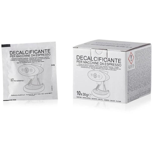 ILLY 10 Buste Decalcificante | Disincrostante per Macchine da Caffè Capsule o Cialde.