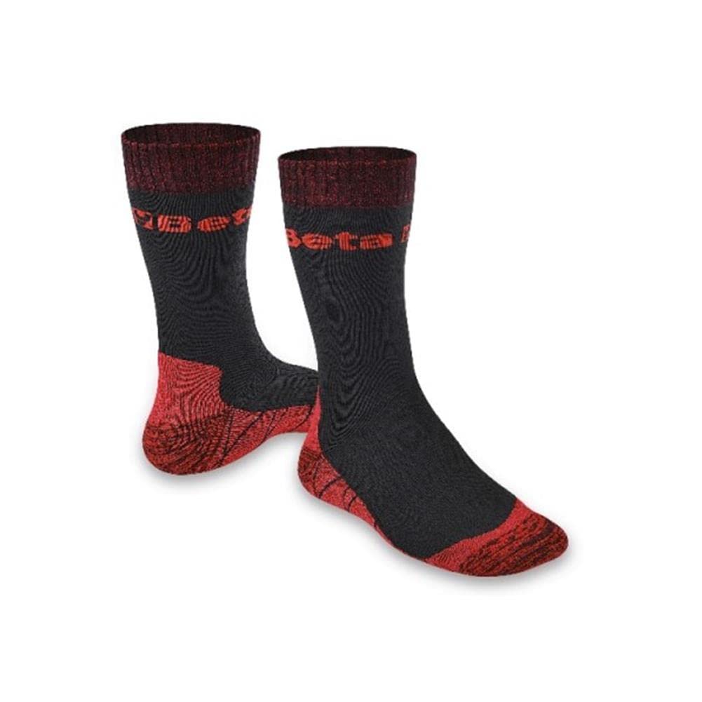 7423 43/46 Un Paio di Calzini Medio Corti Adatti al lavoro e Sforzo Fisico, In spugna Assorbe il sudore