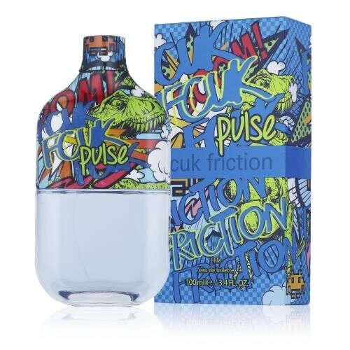 Profumo Uomo Fcuk Friction Pulse for Him Eau De Toilette 100ml Spray