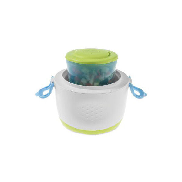 CHICCO Easy Meal Thermos Portapappa System 6m + Contenitore 180ml Thermosflasche