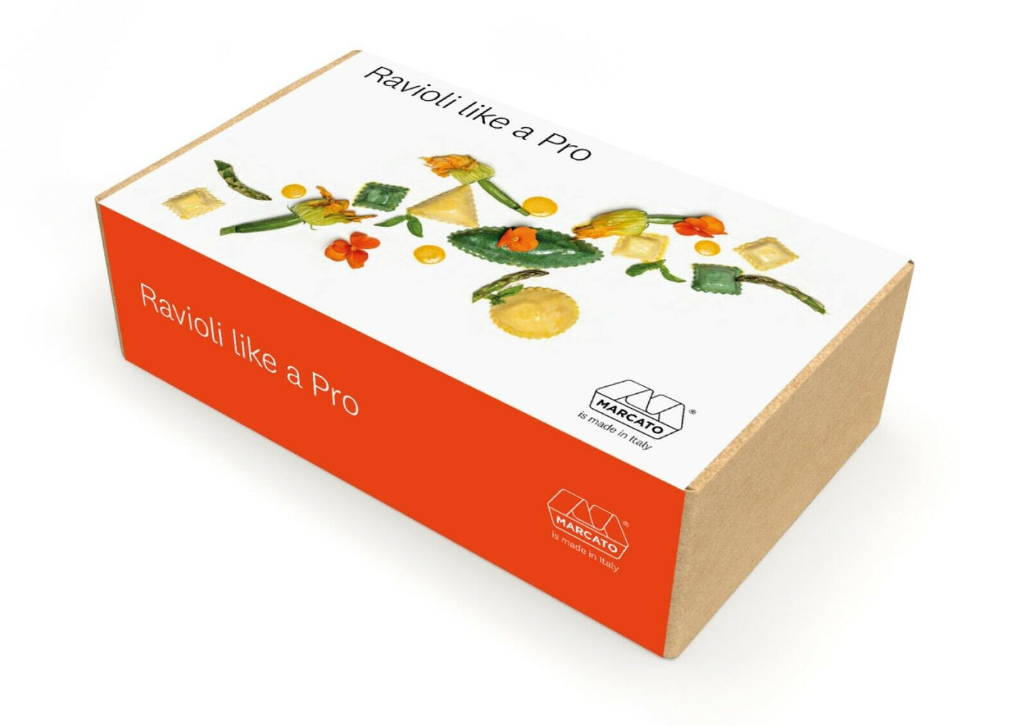 MARCATO | Ravioli Like a Pro | Set Stampi Stampini Professionali per Pasta