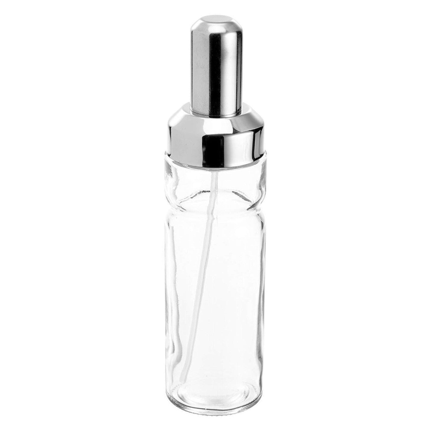 FACKELMANN 46875 Oliera a Spruzzo | Oliera Spray 200ml in Vetro | Tappo Acciaio Inox