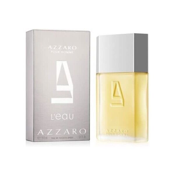 Profumo Uomo Azzaro l'Eau | Eau de Toilette 100ml Spray (3.4 Fl. Oz.)