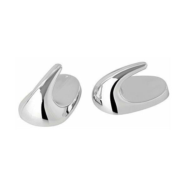 FACKELMANN | 2 Ganci Adesivi 5cm Cromati | Appendini Appendiabito Appendi Tutto