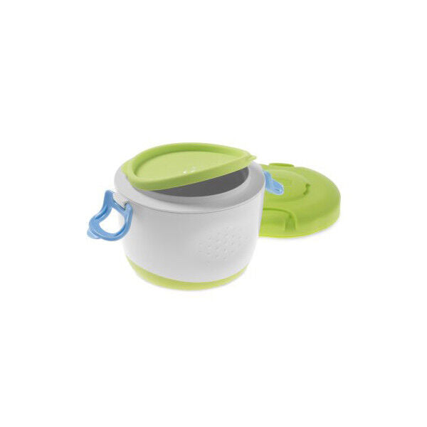 CHICCO Easy Meal Thermos Portapappa System 6m + Contenitore 180ml Thermosflasche