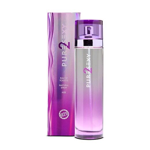 Profumo Donna Beverly Hills 90210 Pure 2 Sexy Eau de Toilette 100ml Spray