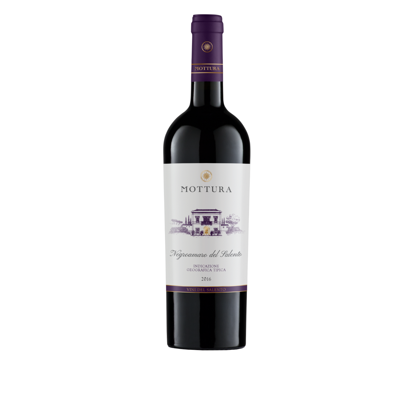 1 Bottiglia Vino Pugliese Negroamaro Salento IGT 2022 Cantine Mottura 75cl