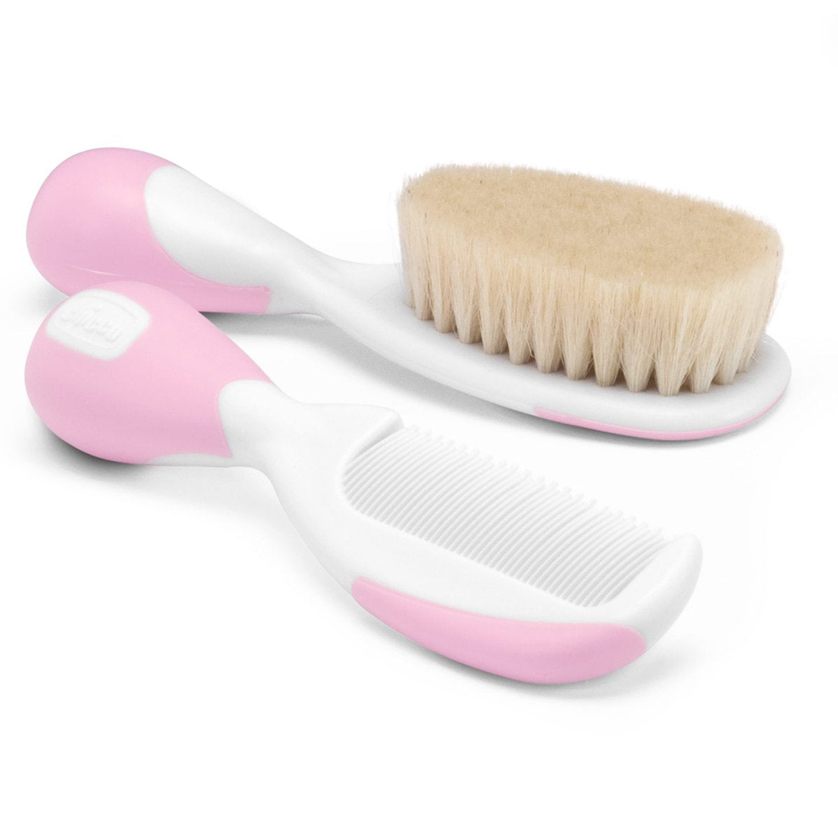 Chicco My First Beauty Set 5in1, Igiene Neonato, Prodotti Bagnetto, con Pettine, Spazzola, Frobicine per Unghie, Termometro da Bagno e Spugna, Accessori 0 Mesi, Rosa