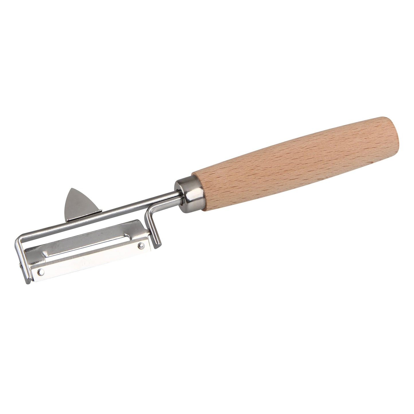 FACKELMANN 31049 Pelaverdure con Manico in Legno e lama in Acciaio Inox