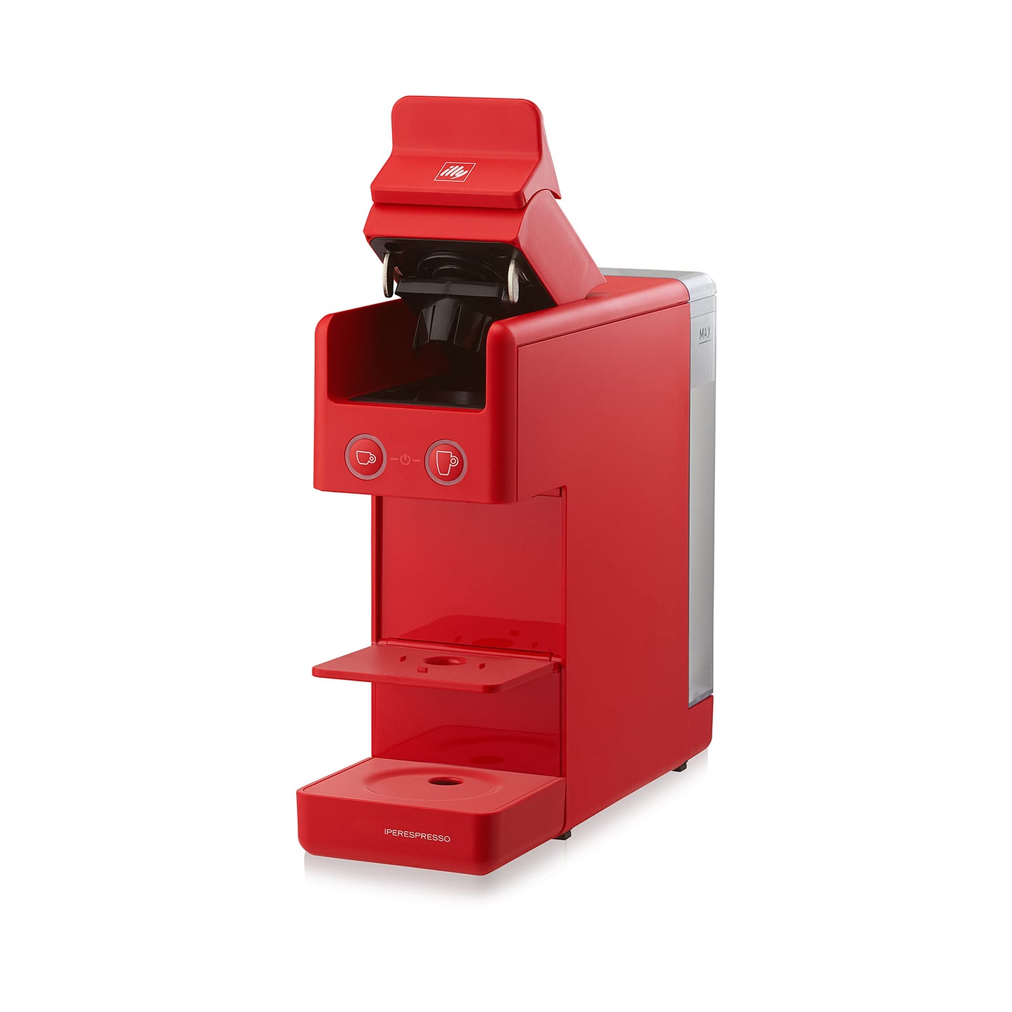 illy Caffè, Macchina da Caffè a Capsule Iperespresso Y3.3, 0.8 Litri, Rossa