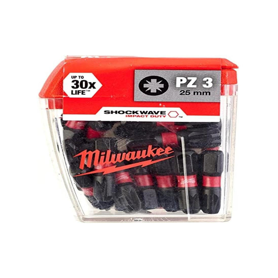 Punte Shockwave PZ3 x25mm (25uds) - ShW CD PZ3 25mm-25pc