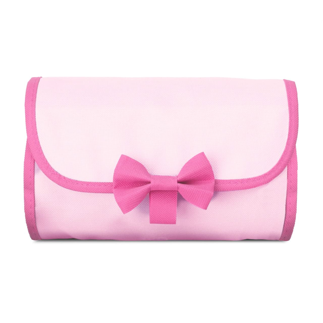 Chicco My First Beauty Set 5in1, Igiene Neonato, Prodotti Bagnetto, con Pettine, Spazzola, Frobicine per Unghie, Termometro da Bagno e Spugna, Accessori 0 Mesi, Rosa