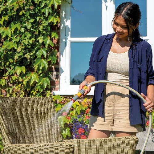 HOZELOCK Set Completo per Irrigazone Ugello Terminale per Tubo da Giardino 3in1