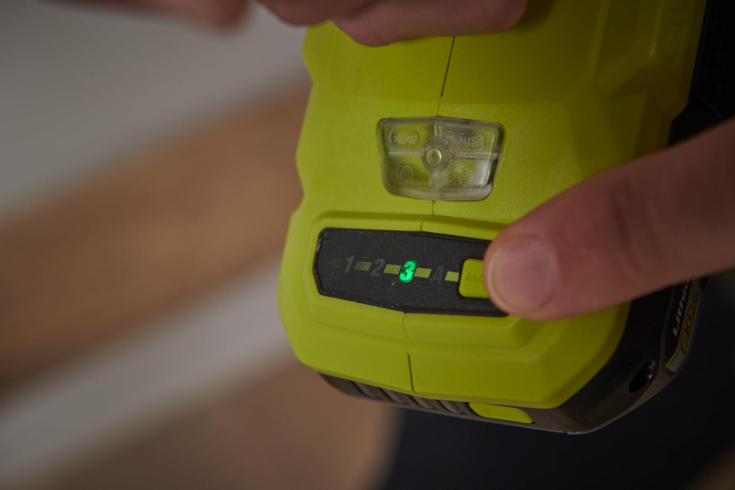 RYOBI RID18BL-0 Avvitatore ad Impulsi Brushless 1/4" a Batteria 18V ONE+, Batteria non Inclusa, 4 Velocità, 4.000 Colpi al Minuto, Coppia 300 Nm