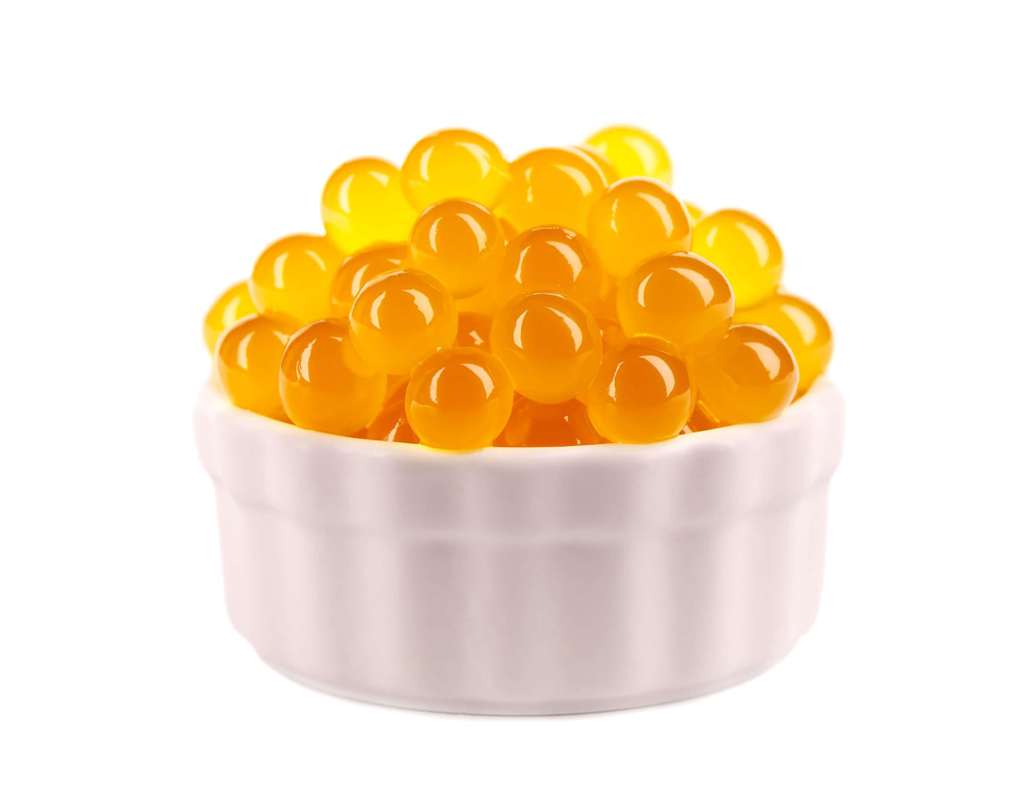 Do U Mix Mec3 Bubbles al gusto Pesca per Bubble Tea, Barattolo da 3 Kg, Sfere di succo di frutta