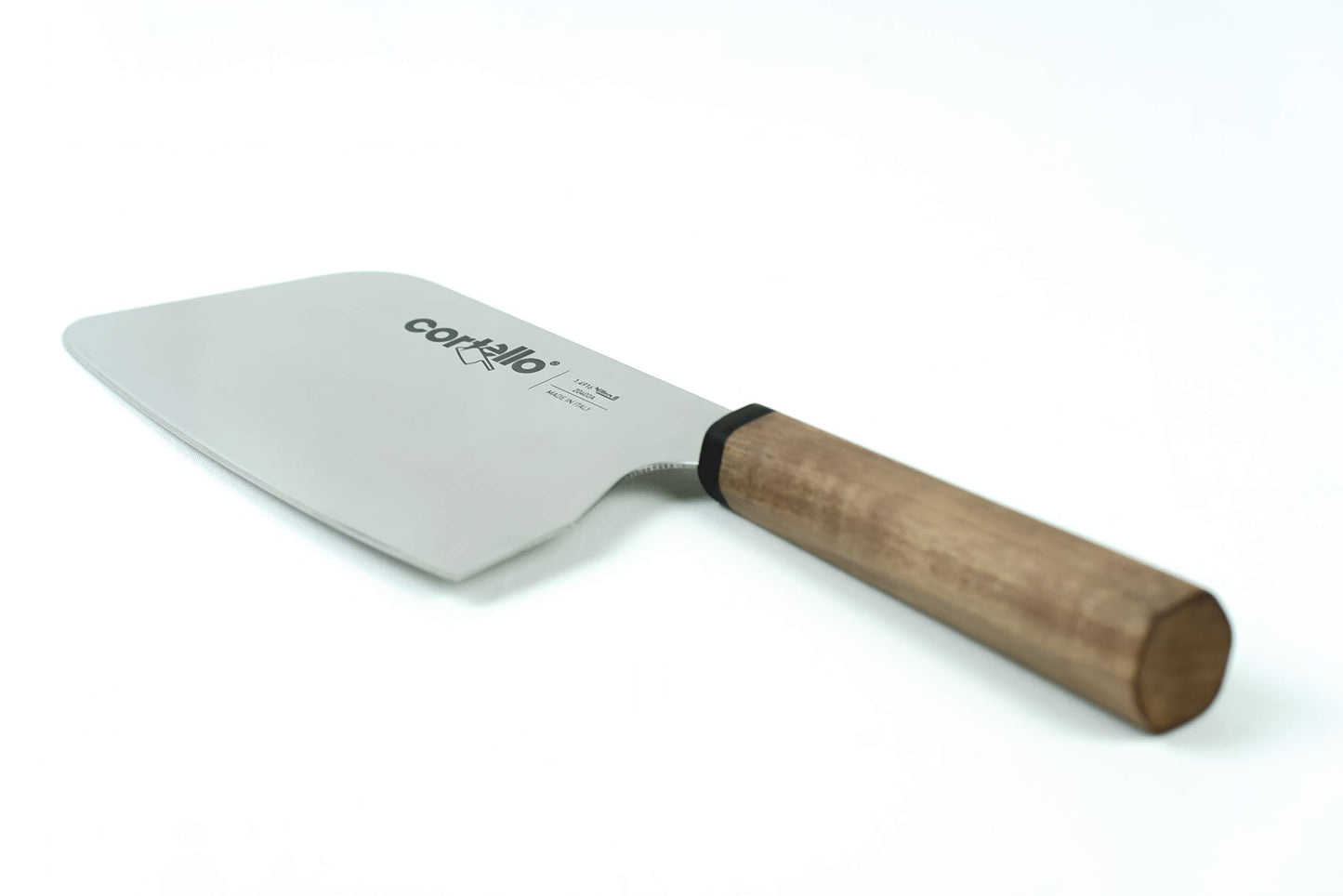 Sanelli Ambrogio - CORTELLO, Coltello Professionale da Chef. Lama in Acciaio Nitro-B, 17,5 Cm. Manico in Legno di Noce ed Ebano