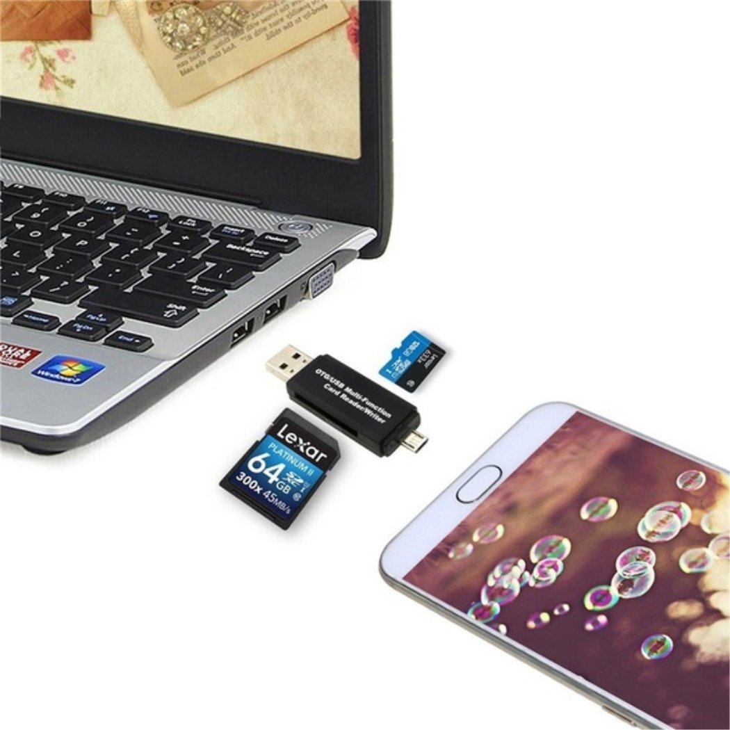 OppoLing Multifunzione OTG Lettore di schede Micro SD SD Lettore USB Migliore Prodotto