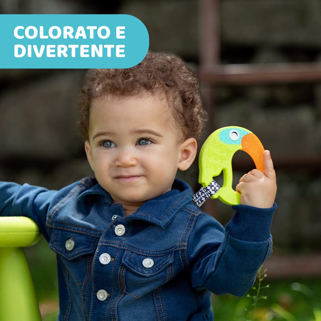 CHICCO Massaggiagengive Funny Refrigerante 6 mesi+ | Massaggia Gengive Tucano