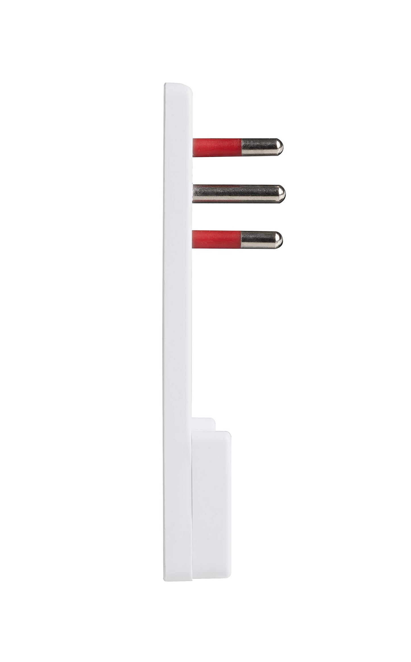 ROSI RS98116 Spina Volante Emilia Flat Bianca Ultra Piatta Spessore 6mm | 2P+T 16A 250V