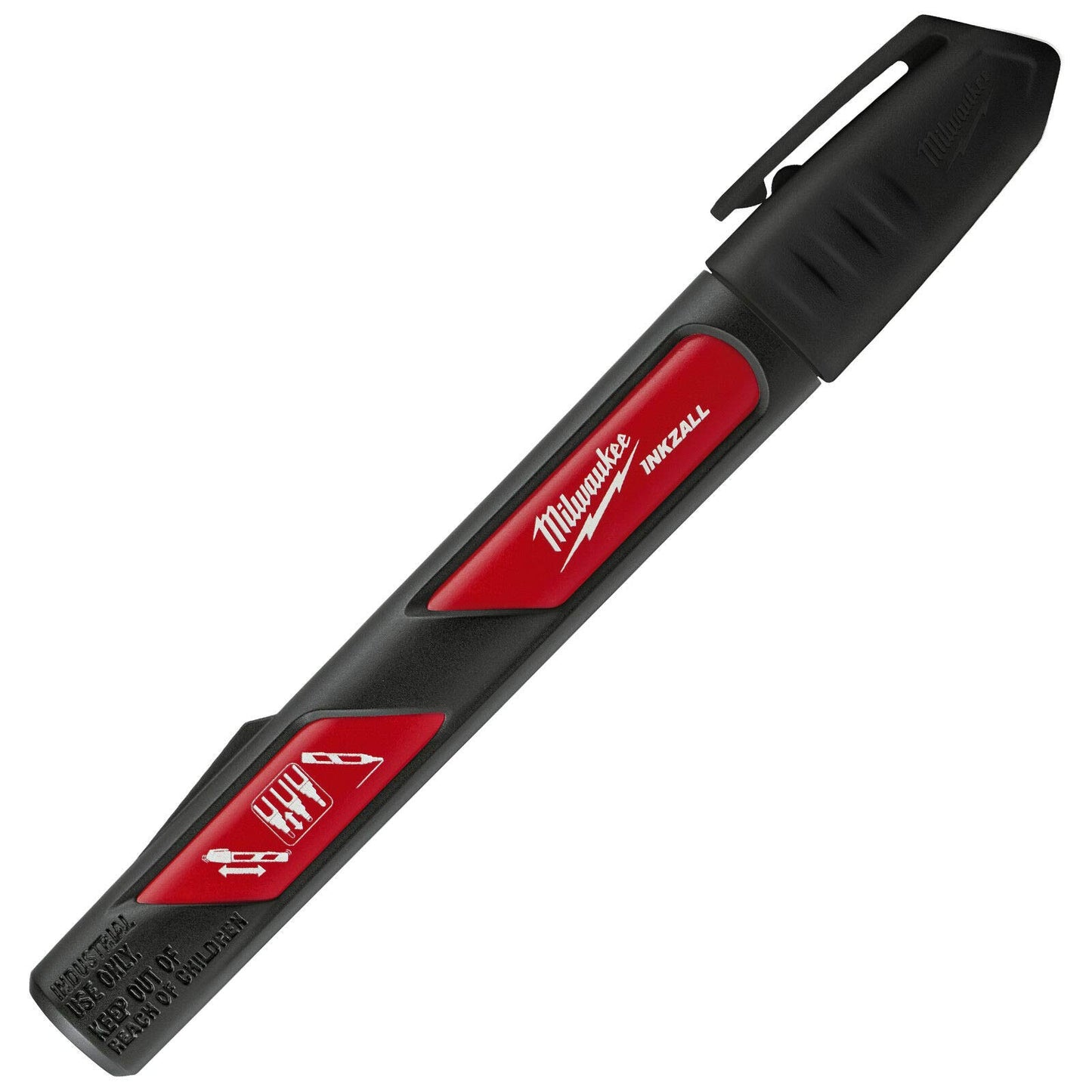 Pennarello Milwaukee Vernice liquida Nero Inkzall 48223712