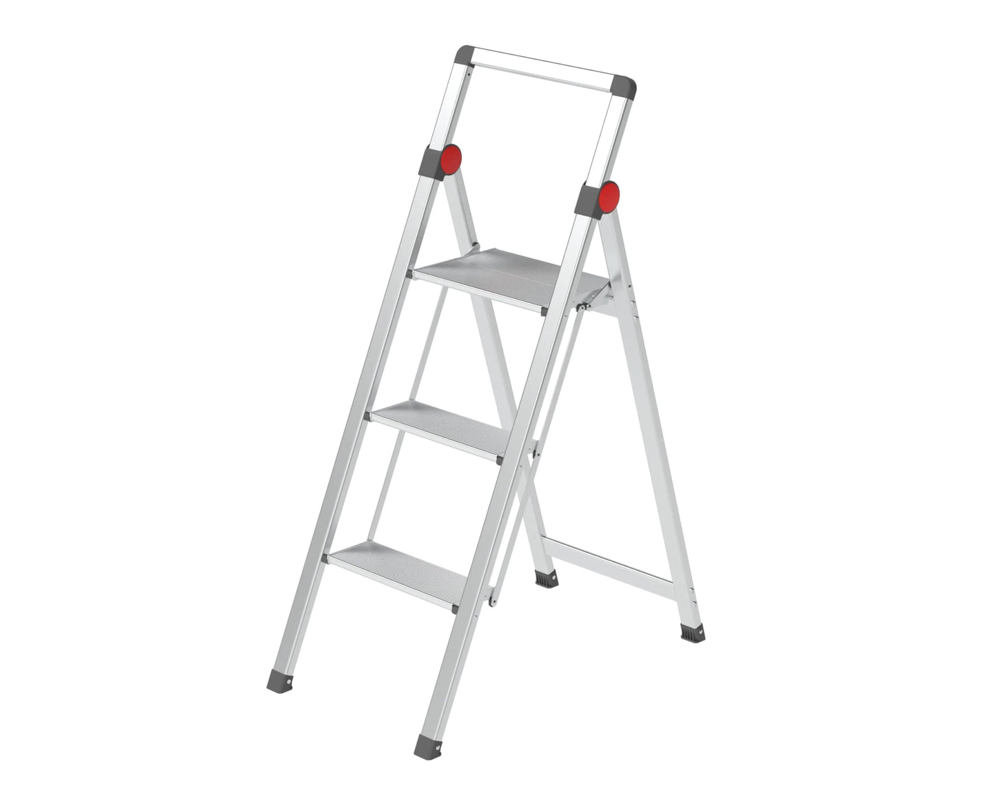 GIERRE BS301 Scala sgabello Gierre Mini Slimstep solo 5 centimetri di Ingombro | Alluminio 3 gradini GLGS 81/08