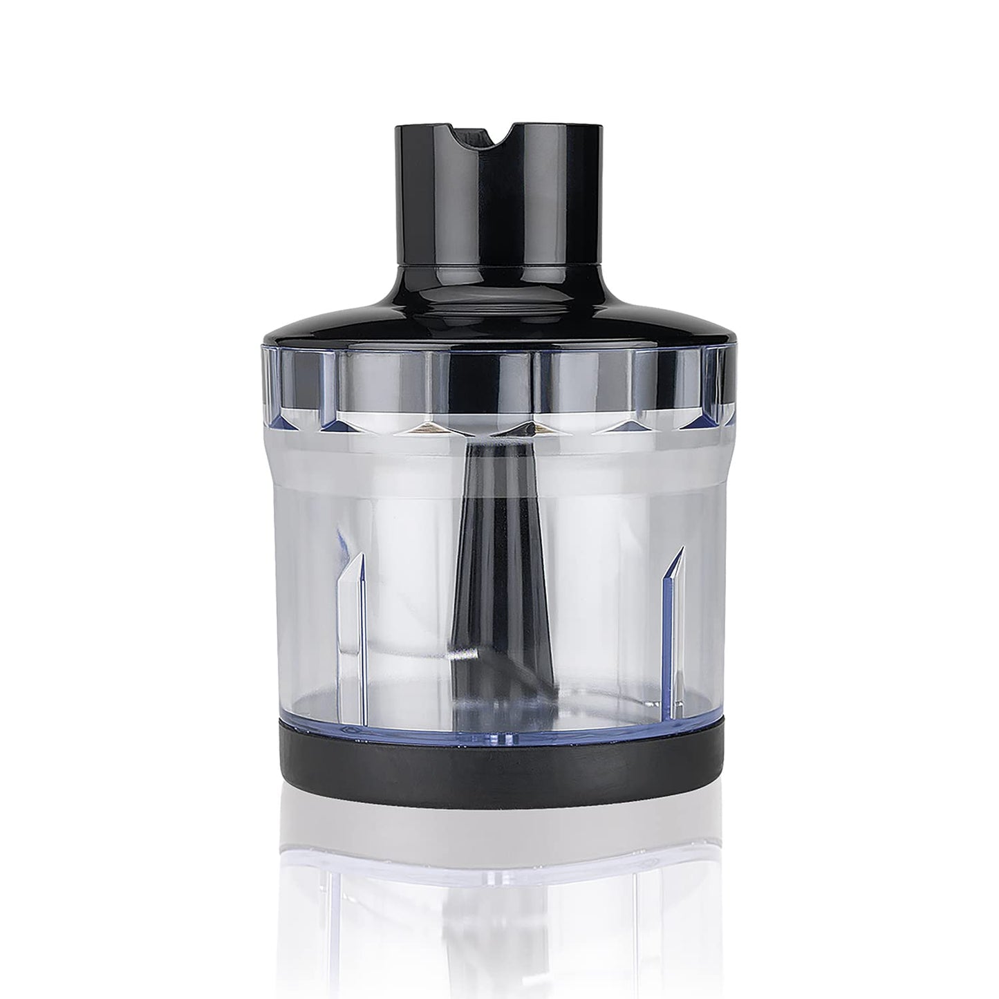 BLACK+DECKER BXHBA1000E - Frullatore a immersione, 1000W, 20 velocità + turbo, lame in acciaio inossidabile, asta rimovibile, tritaghiaccio, ergonomico, acciaio inossidabile, set completo di accessori