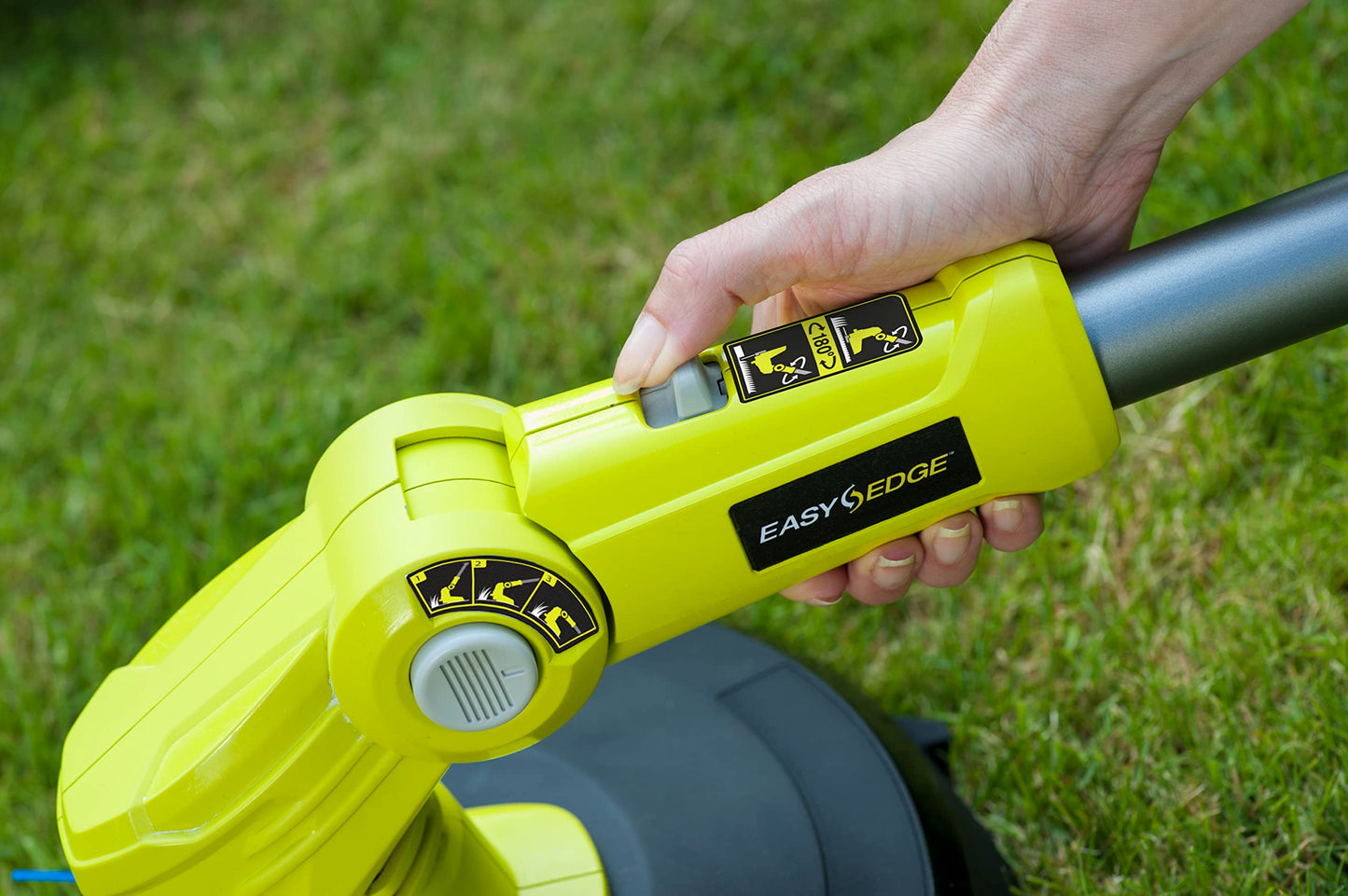 Ryobi OLT1832 Coupe-bordure sans fil 18 V ONE+, mode coupe-bordure et coupe-bordure, batterie non incluse, largeur de coupe 25-30 cm, diamètre du fil 1,6 mm