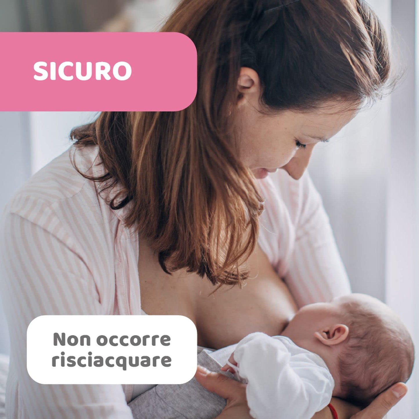 Chicco Crema per Capezzoli, Prepara il Capezzolo all'Allattamento, Nutriente, Senza Profumo e Sicura per i Bambini, non Macchia i Tessuti