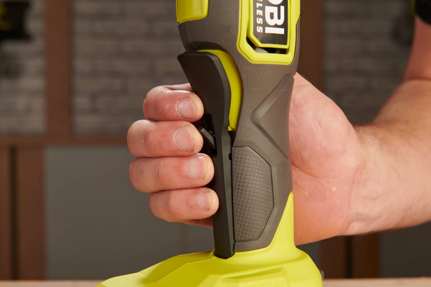 Ryobi RAG18BL-0 Smerigliatrice Angolare Brushless a Batteria 18V ONE+, Batteria Non Inclusa, Diametro Disco 125mm