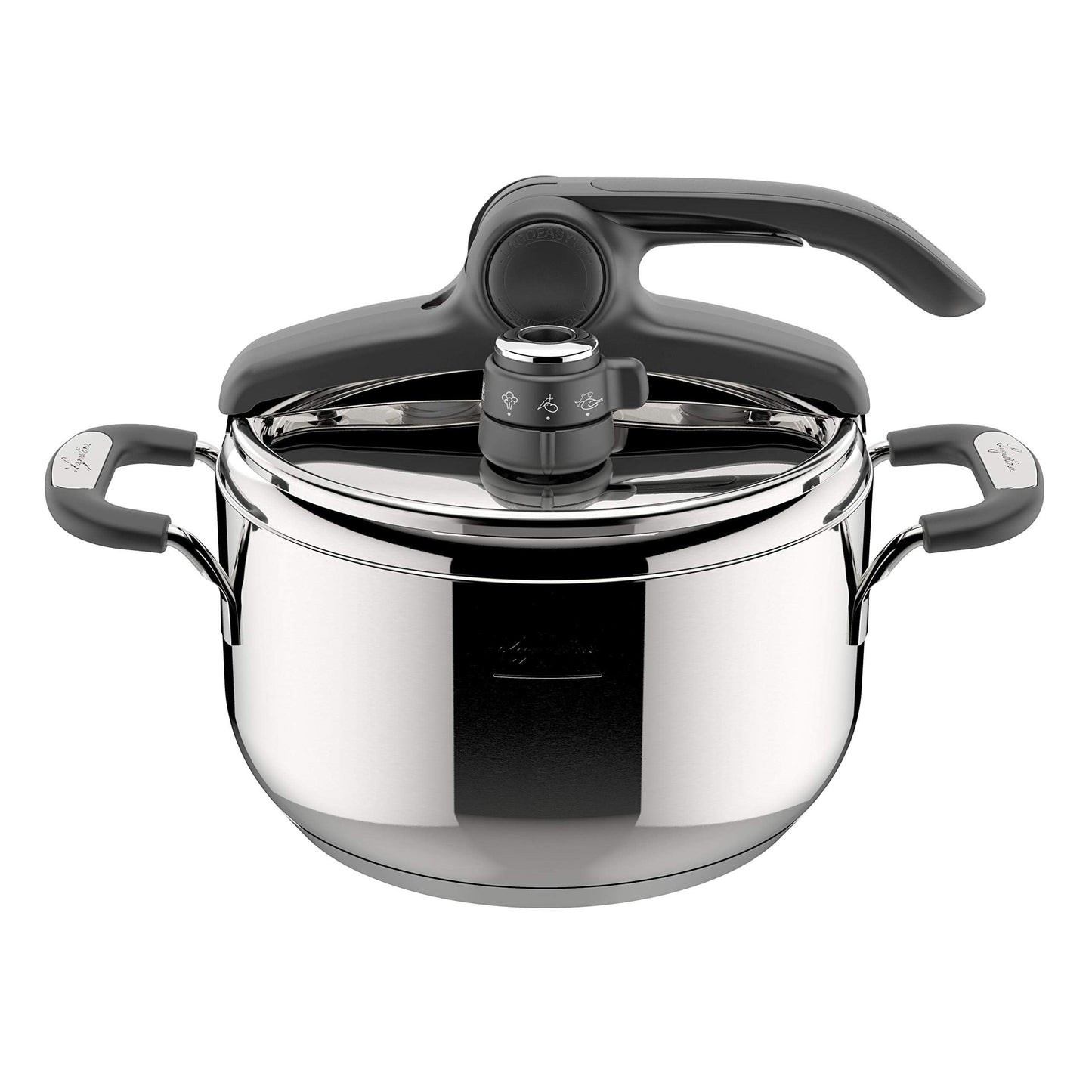 Lagostina Set di Pentole e Padelle Antiaderenti in Alluminio per Induzione, Gas e Forno, 10 Pezzi, Batteria con Casseruola Fonda, Padella, Tegame, Wok, 4 Coperchi, 2 Manici Amovibili