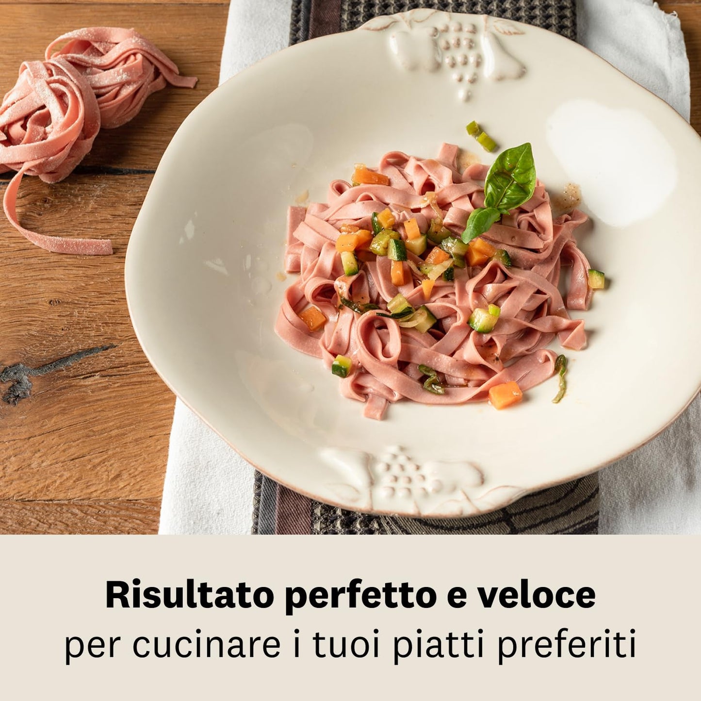 Marcato PD-220V Motore per Macchina per Pasta, 100W, Plastica, Argento