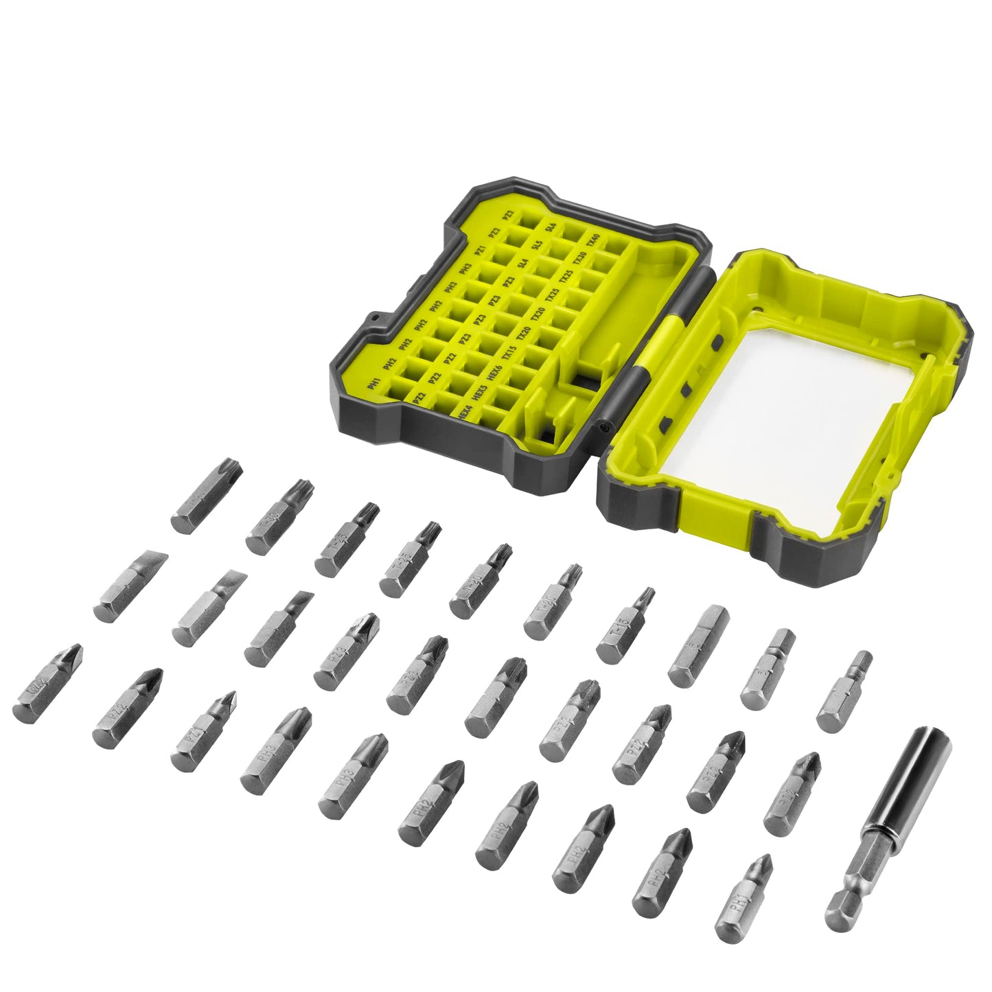 Ryobi Set di 31 punte speciali per cacciavite a percussione, 25 mm