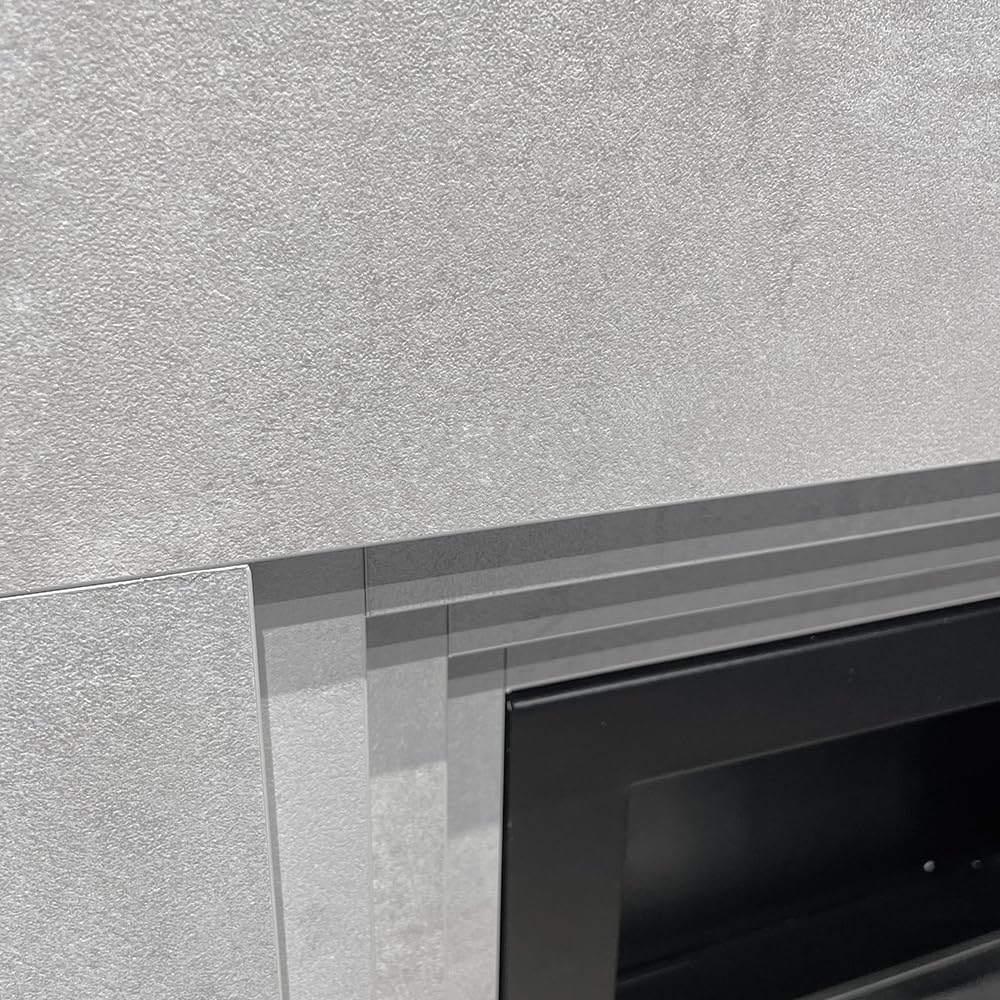 Divina Fire Camino a bioetanolo da Terra Bellini in Legno Effetto Cemento Made in Italy L96 x P35 x H96