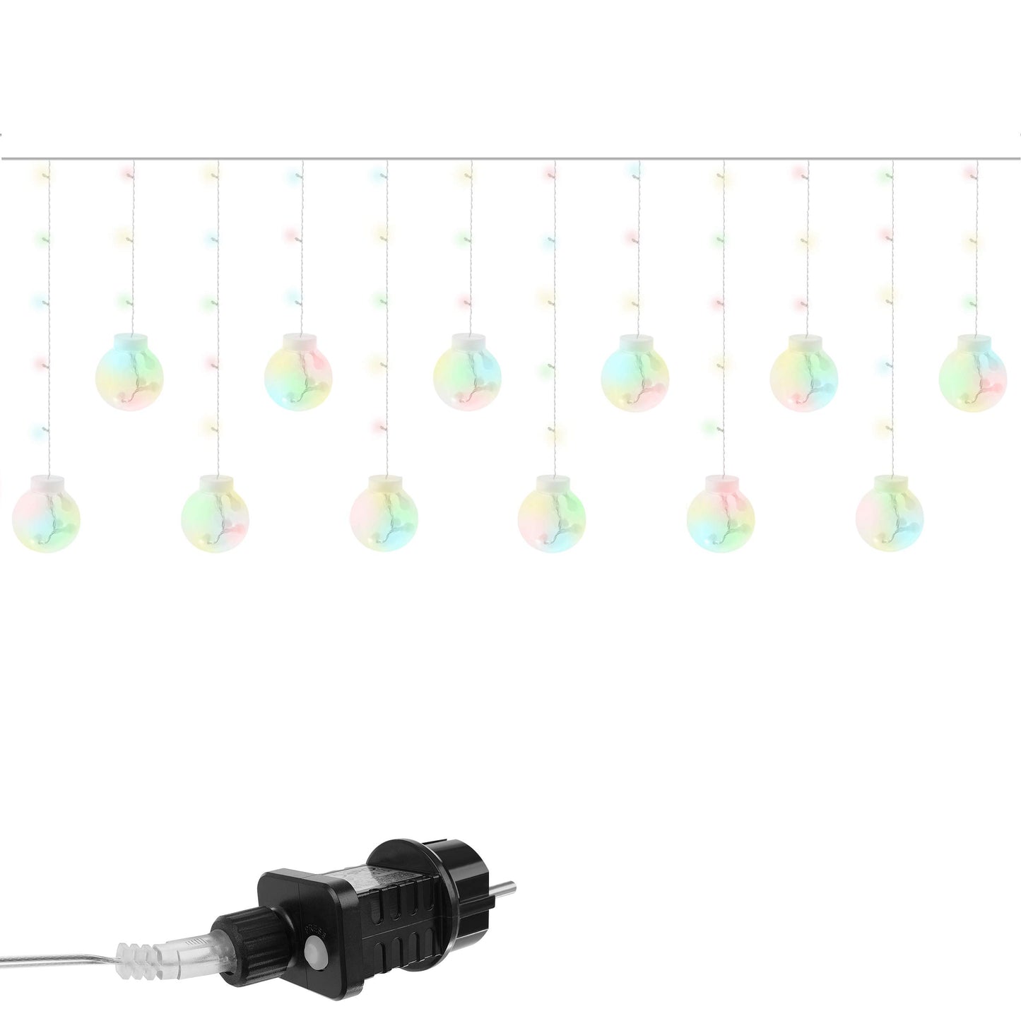 108 LED light chain light curtain Christmas ball 11345 brand Iso Trade