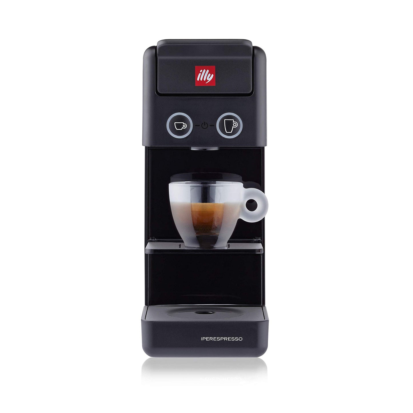 illy Caffè, Macchina da Caffè a Capsule Iperespresso Y3.3 Nera