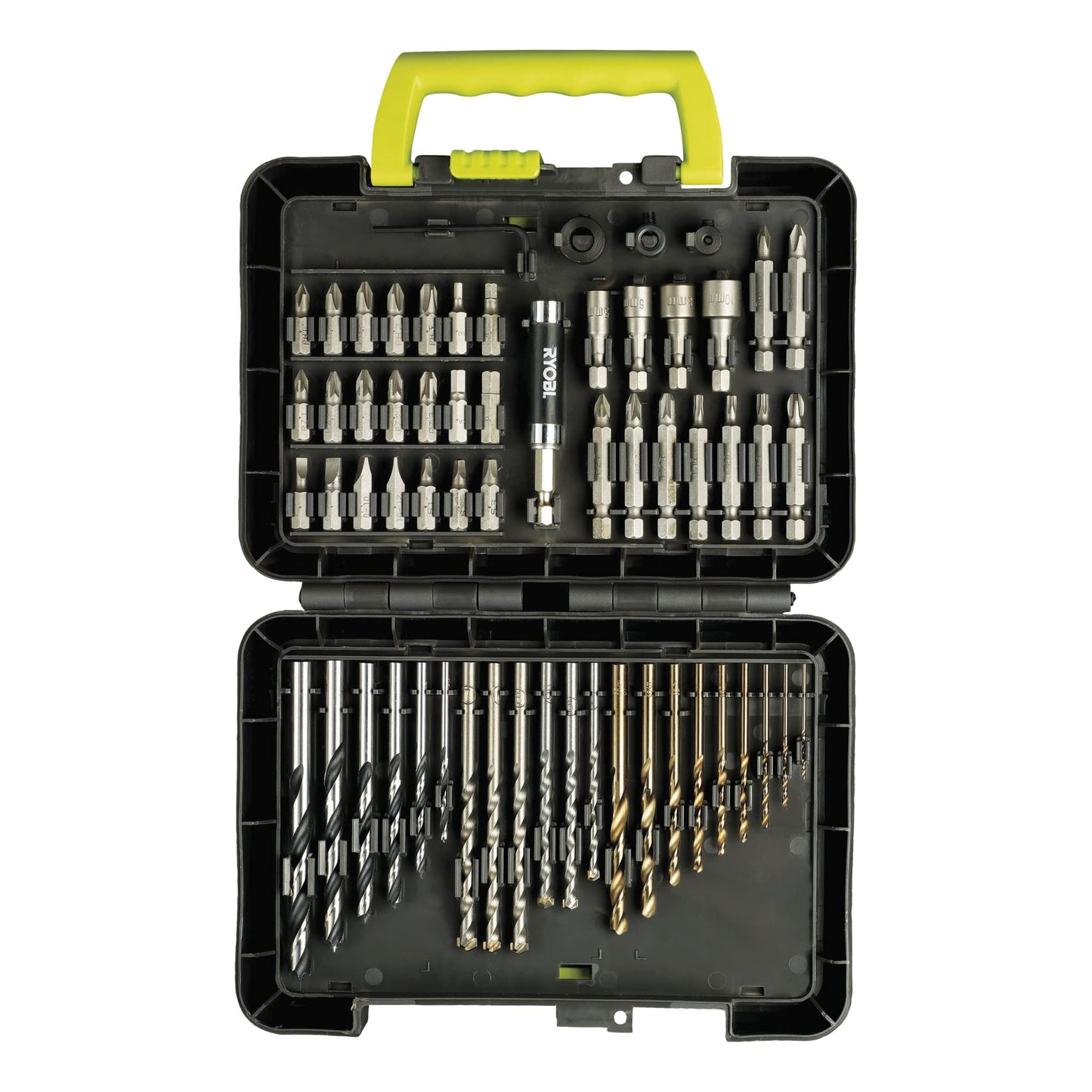 Ryobi punte e trapano set da 60 pezzi RAK60DDF (set di accessori per perforazione e avvitatura)