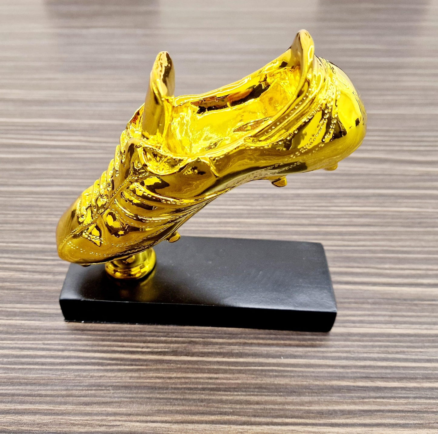 Trophée Soulier d'Or en Résine 20 cm | Vainqueur de la Coupe du Tournoi Meilleur buteur Meilleur joueur
