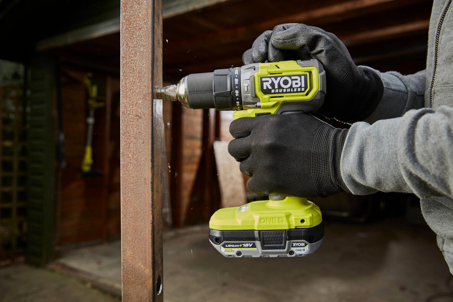 RYOBI - Trapano avvitatore BRUSHLESS motore senza carboni