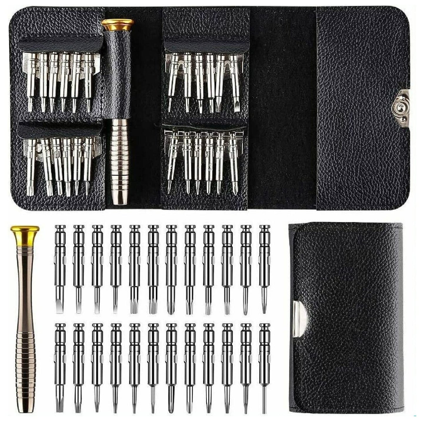 Set 25 cacciaviti di precisione per riparazione smartphone cellulare orologi orologiaio