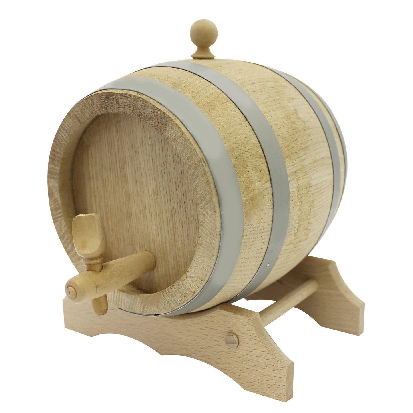 Calder 5093 Wooden Barrel, Brown