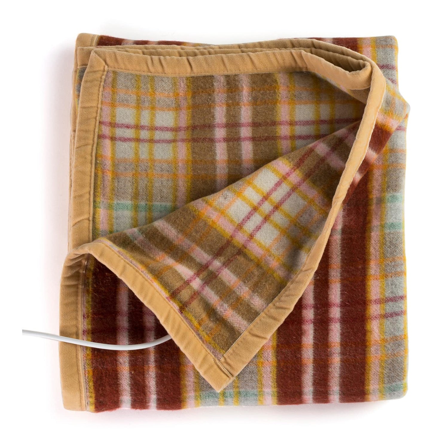 LANCALOR | Elettrocoperta Coperta Termica Misto Lana 40% Termocoperta Elettrica Singola 190x135 - ELCO1P1T40E
