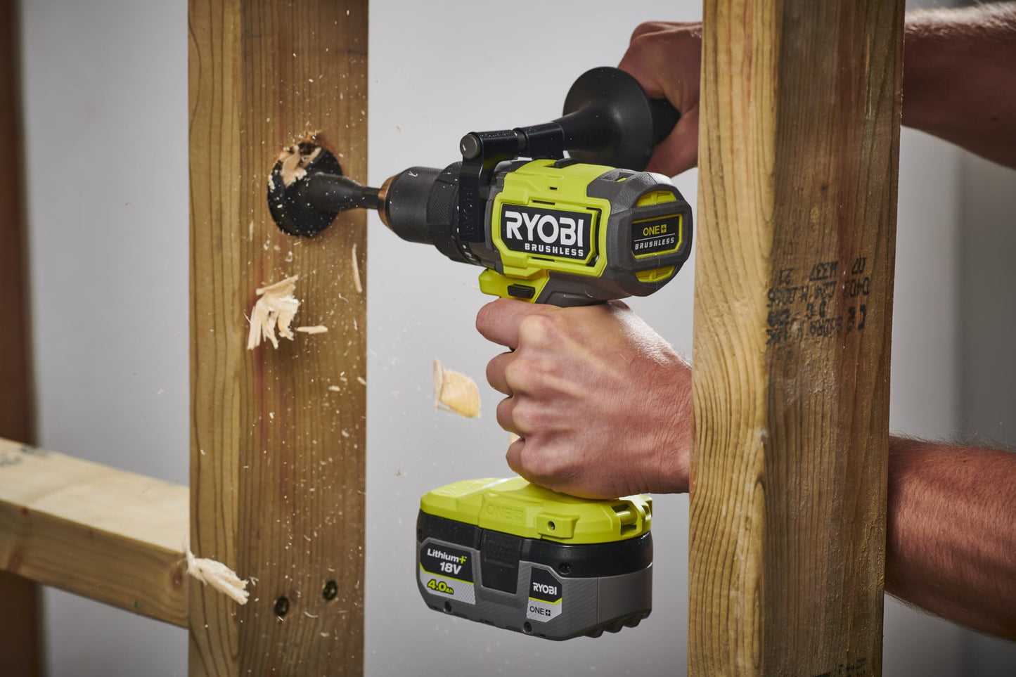 Ryobi RPD18BL2-0, Trapano a Percussione 18V ONE+ Brushless, Trapano con Mandrino Autoserrante 13mm, 3 Modalità di Lavoro, 2 Tipologie di Velocità, Compatto e Leggero, Luce LED, Batteria non Inclusa